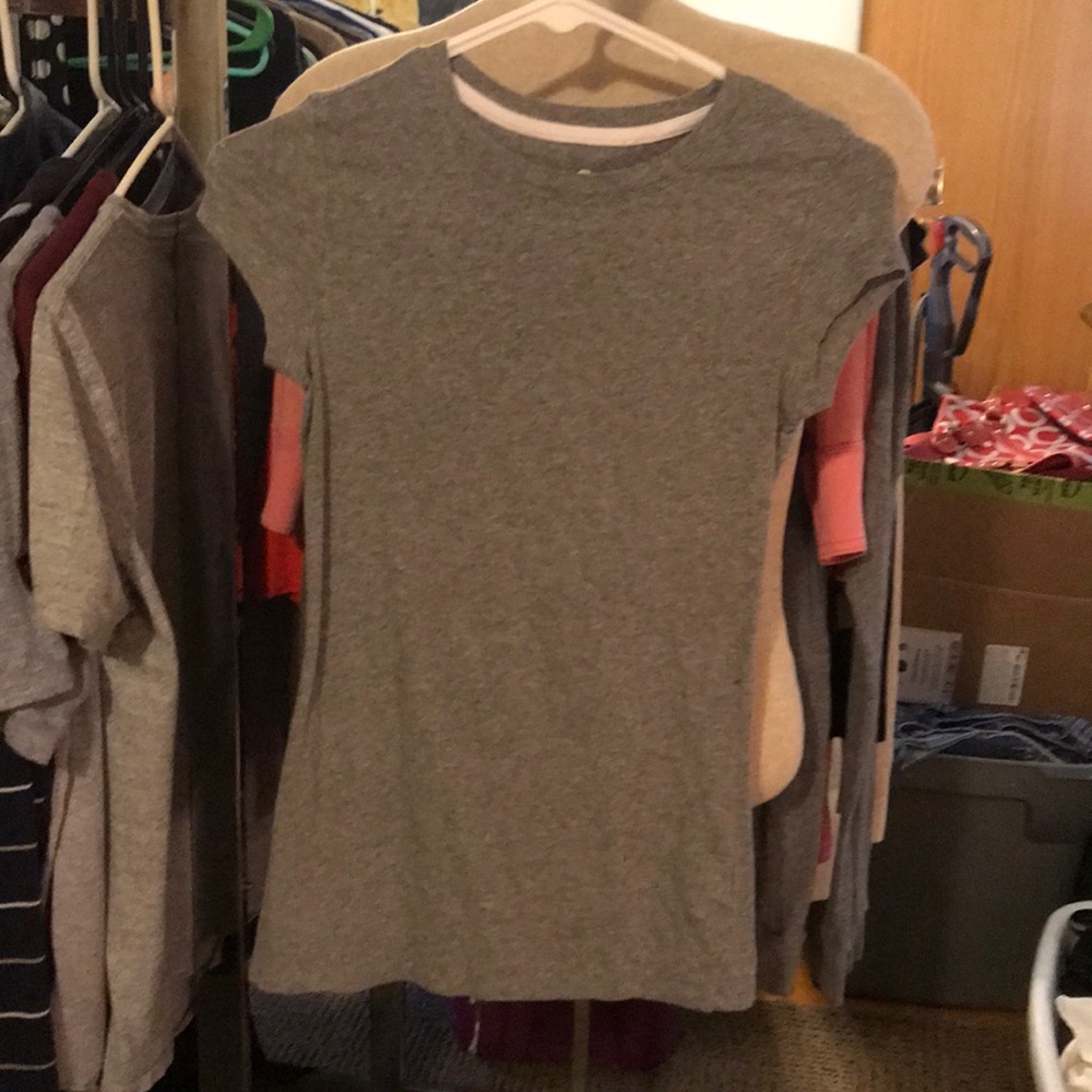 Soft but heavy gray t-shirt